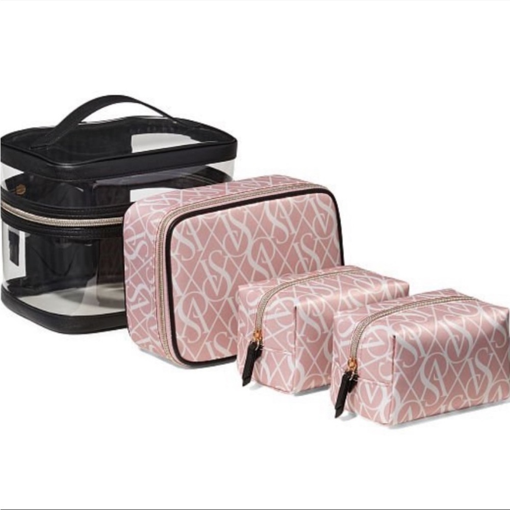 Victoria’s Secret 4-in-1 Train Case VS Diamond Logo